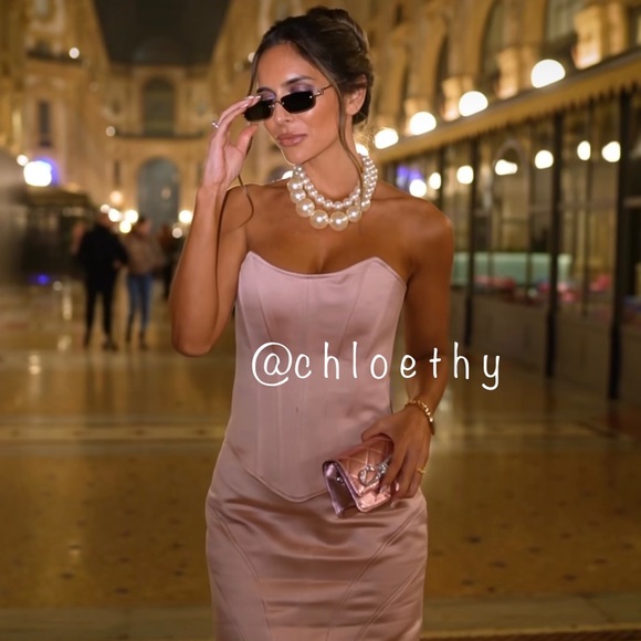 Zara DOUBLE PEARL NECKLACE - Picture 14 of 16